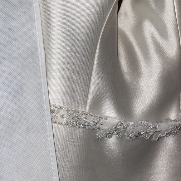 Ella Rosa fit & flare Strapless Dress Sz US 8 - Picture 7 of 7